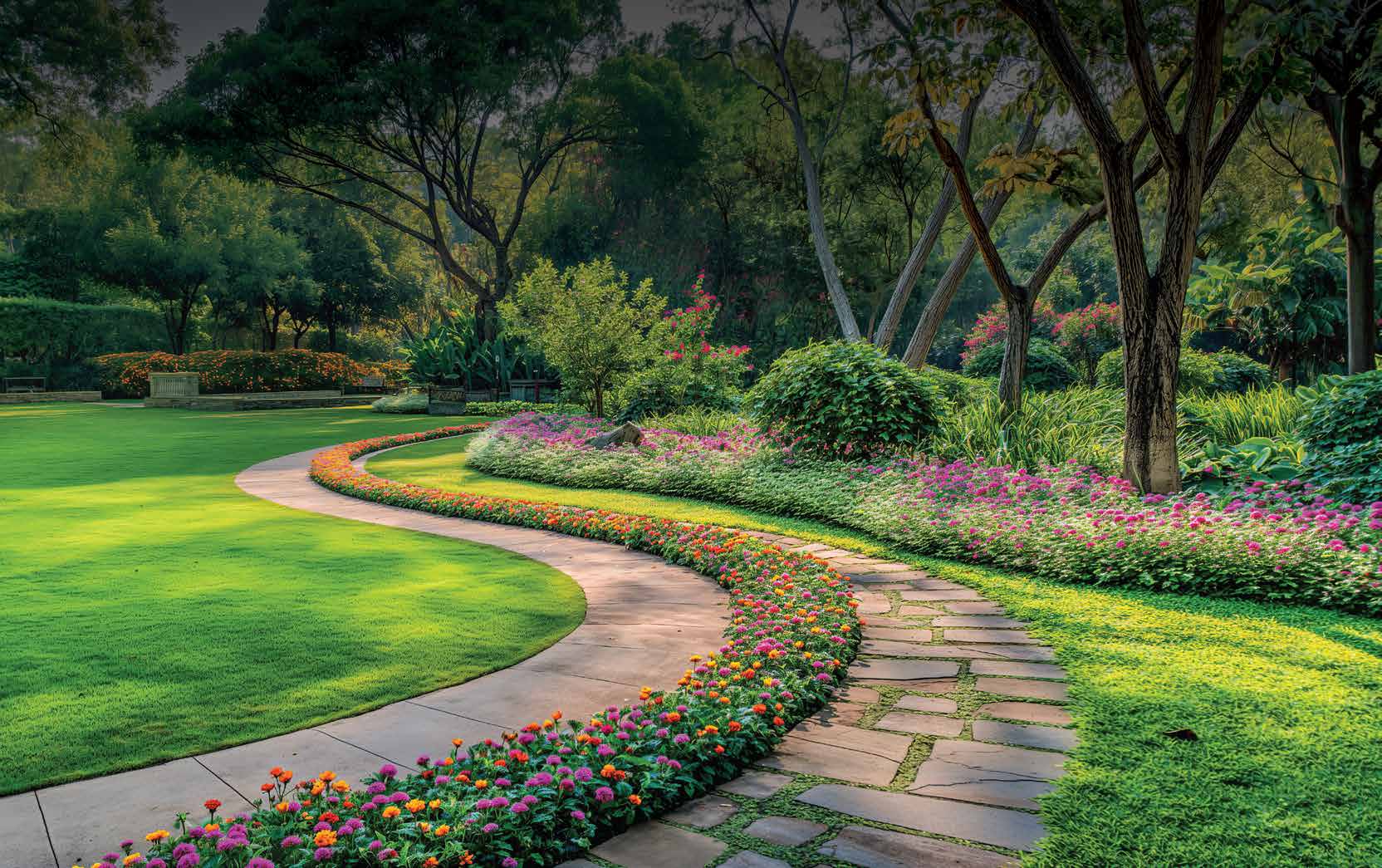 Landscaped Garden - Codename Citadel Amenities